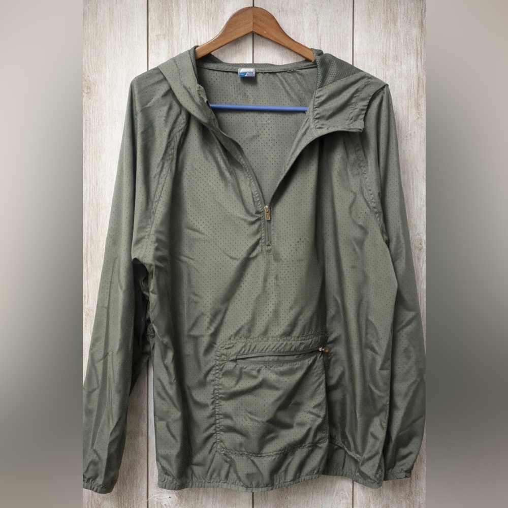 Old Navy Olive Green Men's Windbreaker